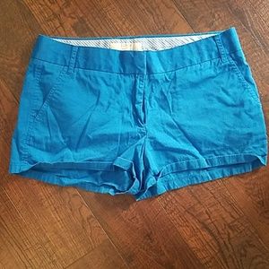 🌺 Blue J. Crew chino shorts